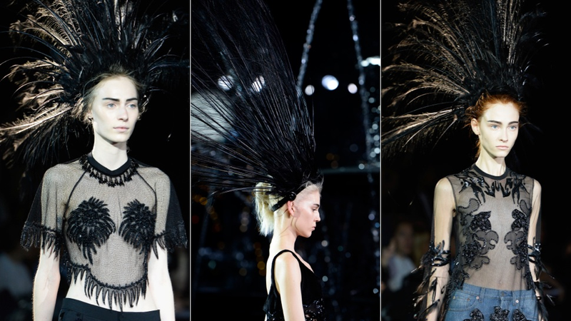 Illustration for article titled Marc Jacobs' Final Show for Louis Vuitton Was a Thing of Dark Beauty